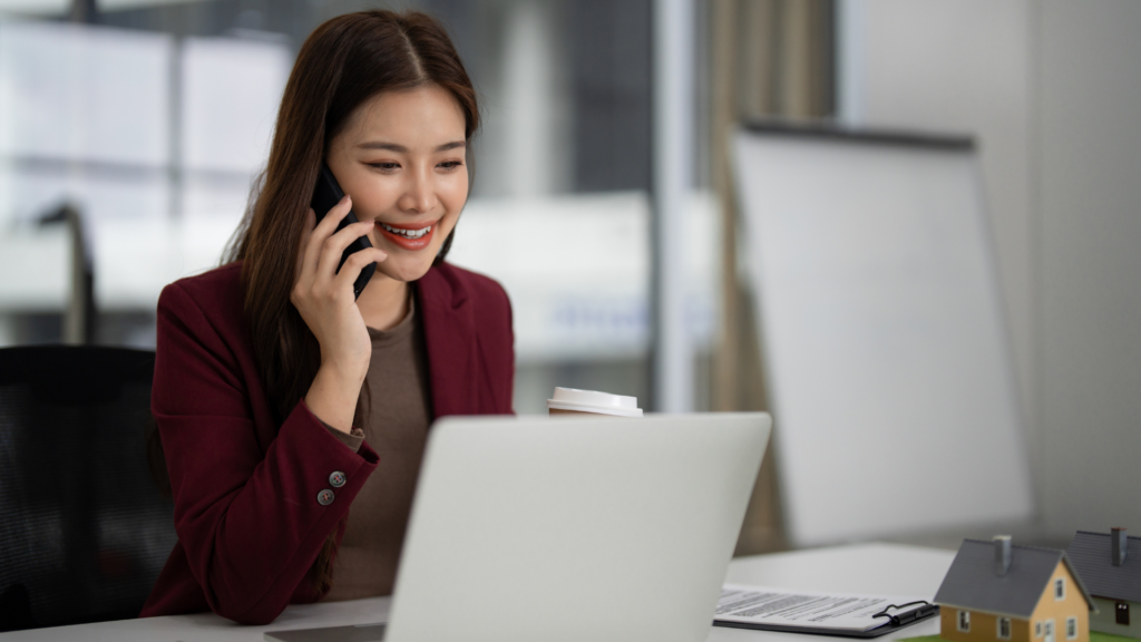 Real estate professionals communicating clearly with clients during consultations