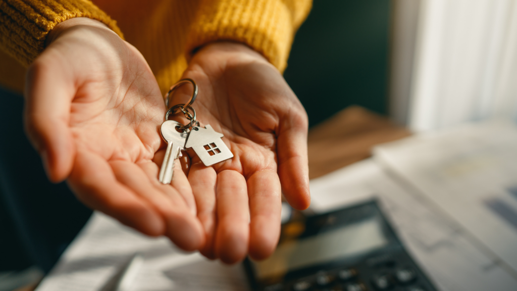 Real estate professionals explaining transparent property processes to clients